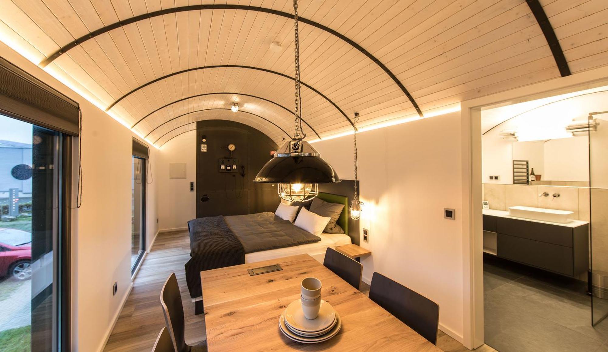 Lokomotel-Waggon, Luxus Appartment Im Eisenbahnwaggon Stadtlohn Eksteriør bilde