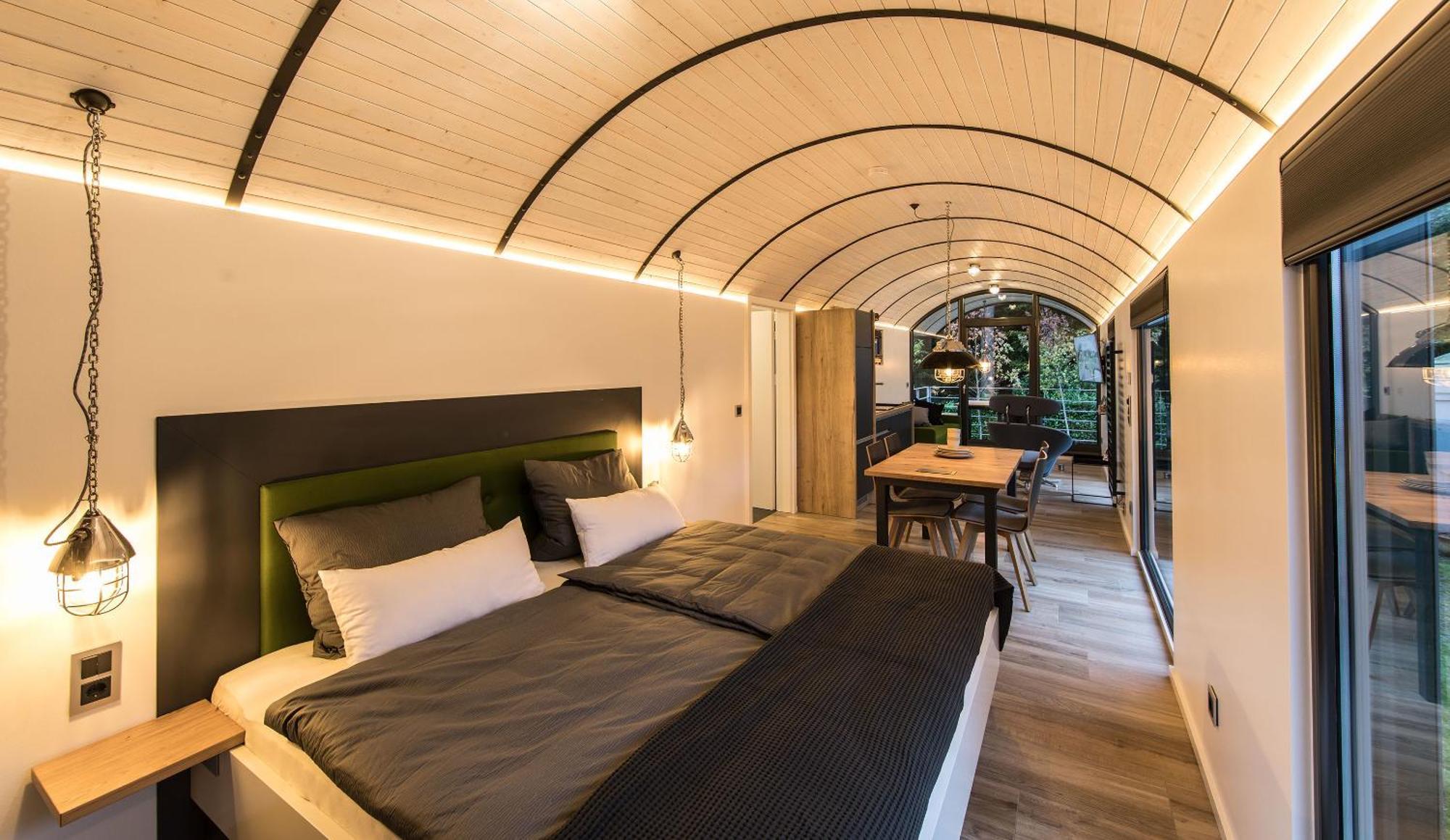 Lokomotel-Waggon, Luxus Appartment Im Eisenbahnwaggon Stadtlohn Eksteriør bilde