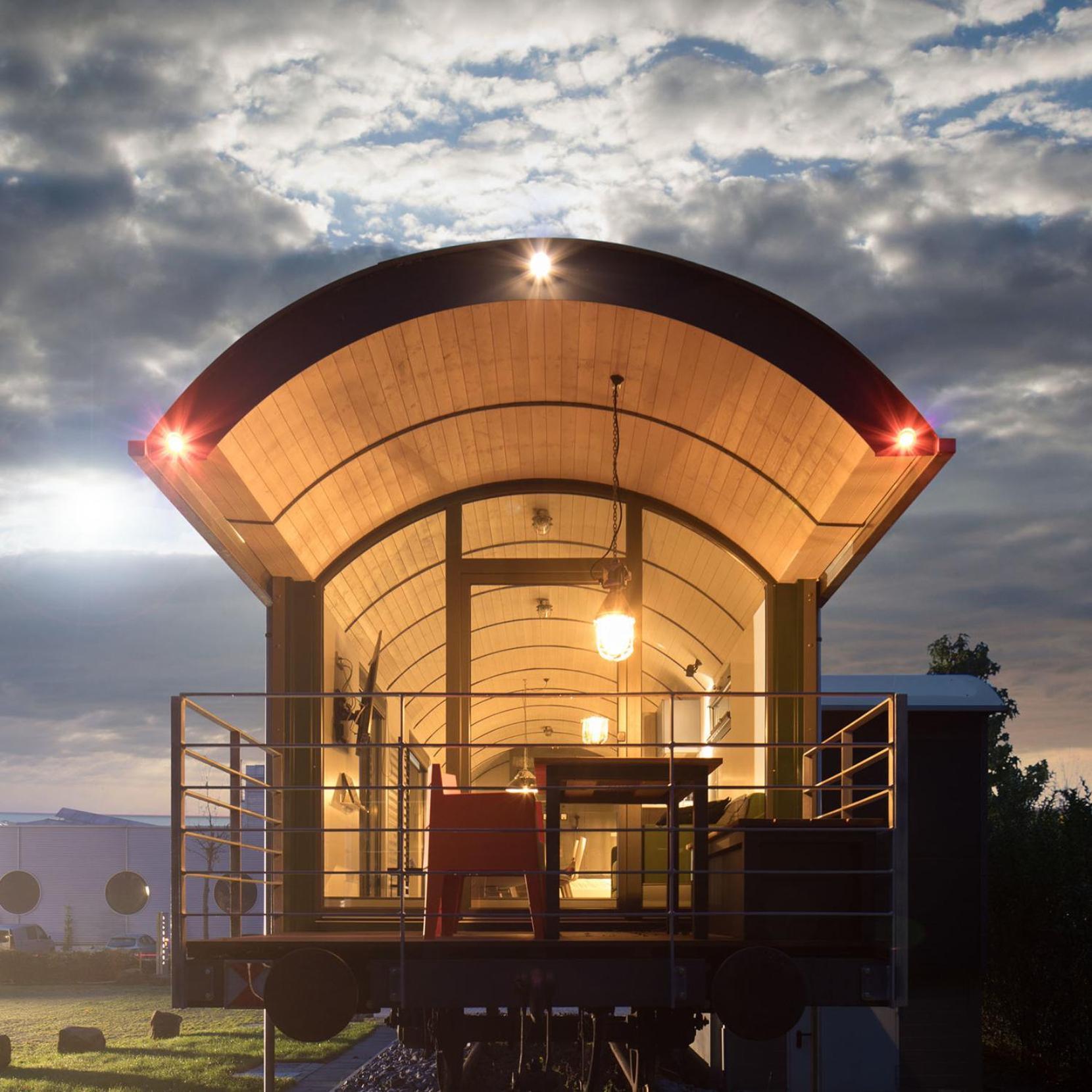 Lokomotel-Waggon, Luxus Appartment Im Eisenbahnwaggon Stadtlohn Eksteriør bilde
